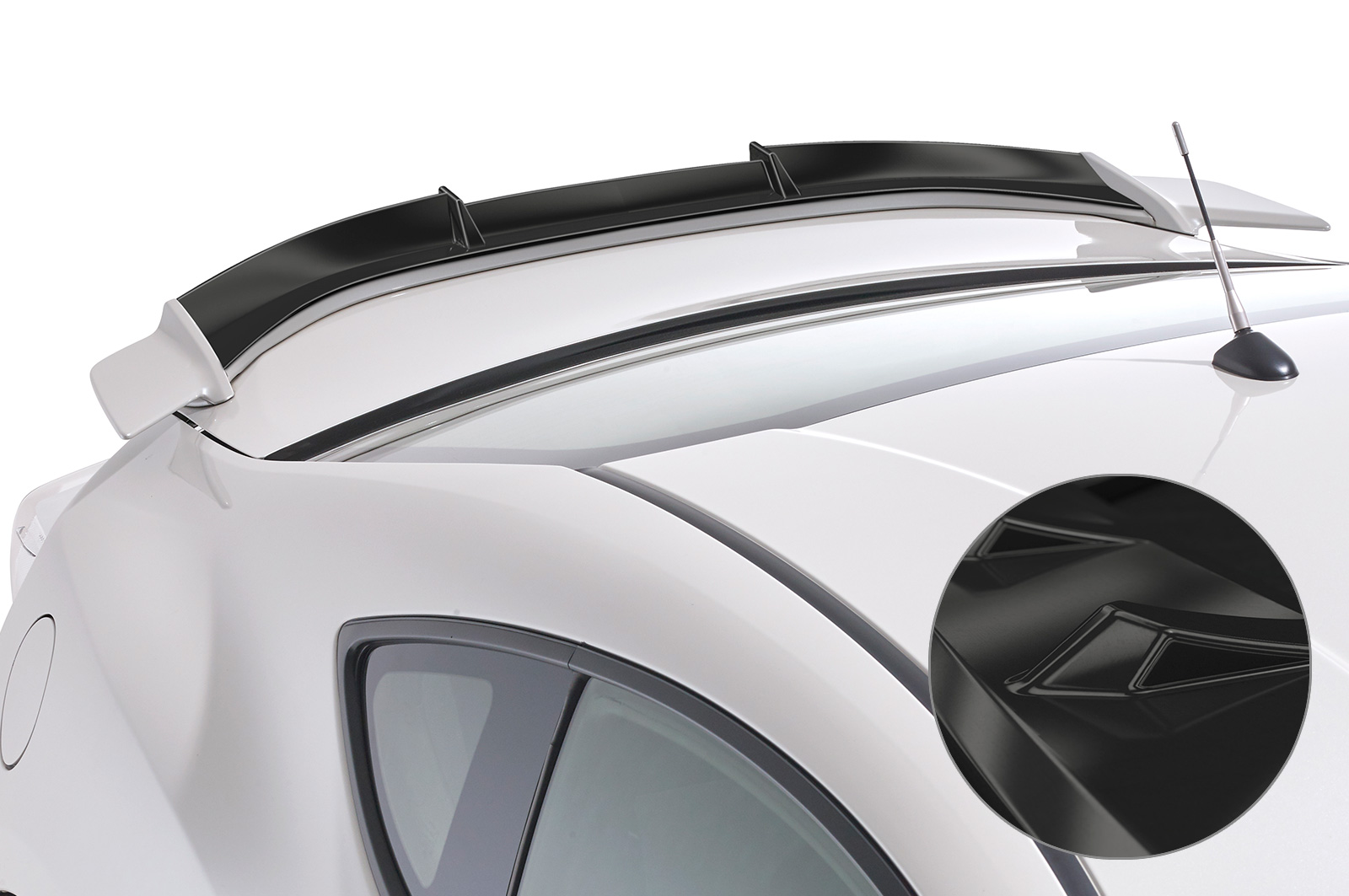 Spoiler Toyota GT86 CSR glans Zwart