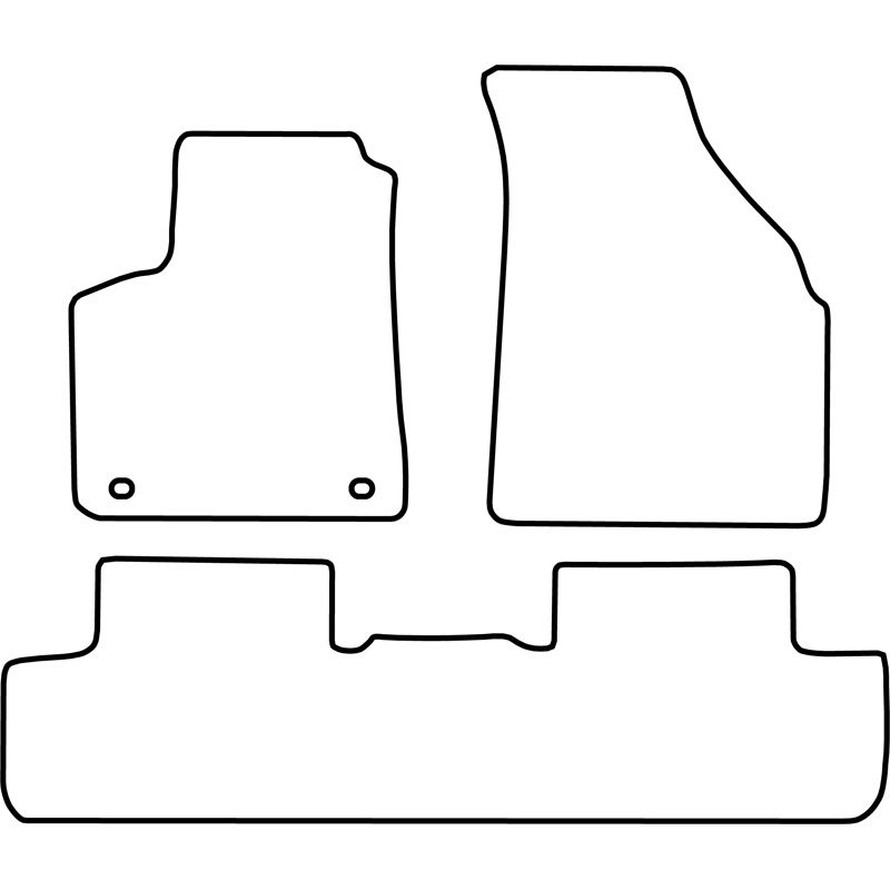 Automatten Velours  Daewoo Tacuma 2000-2004
