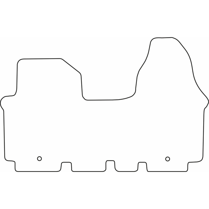 Automatten Velours  Renault Trafic 2001-2014 (alleen voor)