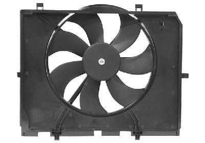 ventilator, airco, 7 bladen Mercedes E klasse, W210, 1999-2002
