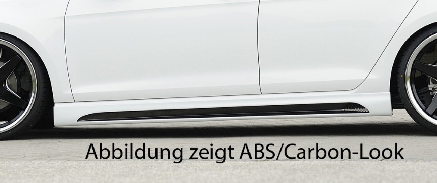 Zijskirts Seat Leon F5 FR/Cupra 3dr. Rieger met uitsparing