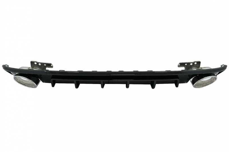Diffusor Audi A6 S-Line C8 Glanzend Zwart incl. sierstukken