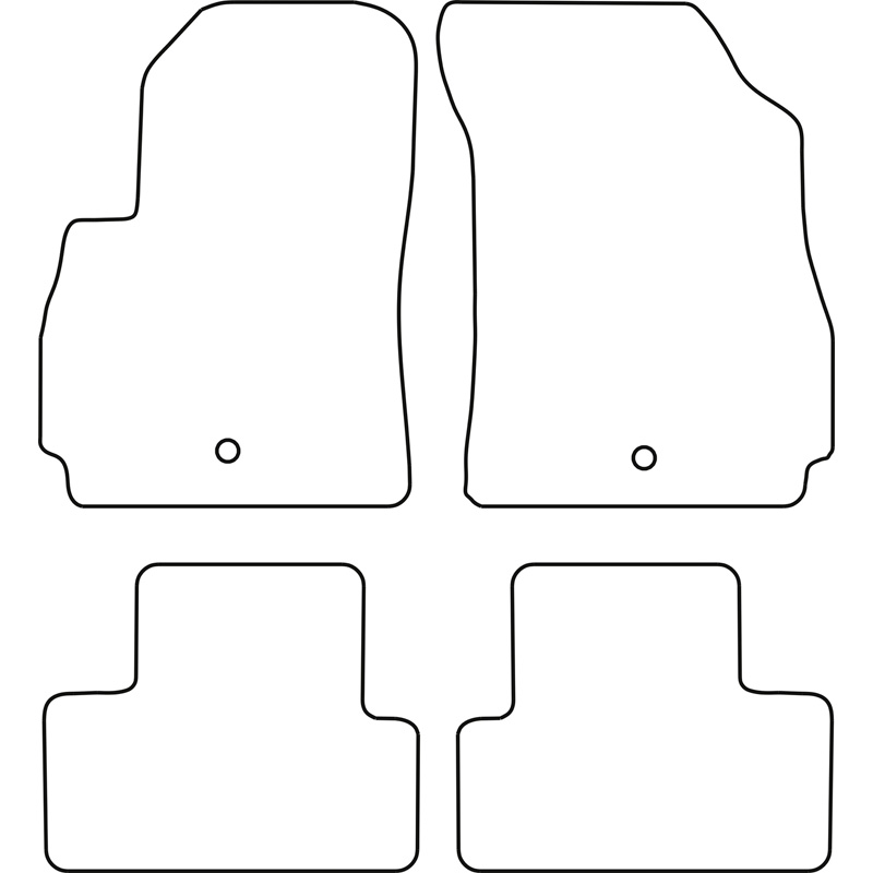 Automatten Velours  Chevrolet Orlando 2011- (5-Personen)
