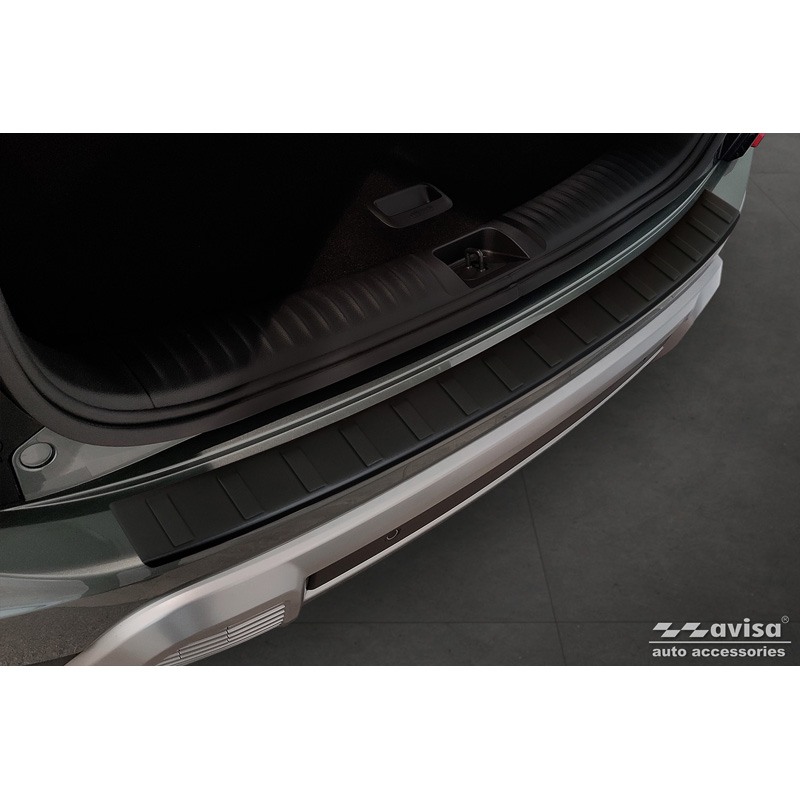 Matzwart RVS Achterbumperprotector  SsangYong Torres (J100) 2022- 'Ribs'