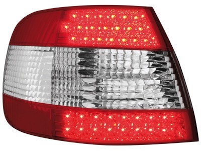 Achterlichten passend voor Audi A4 Limousine 95-01 LED rood/wit