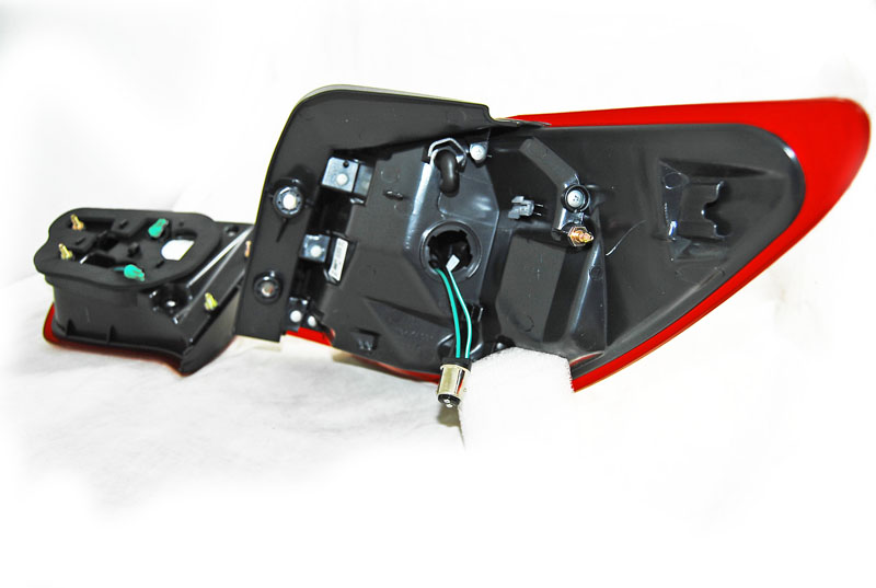 Achterlichten KIA Sportage III 10- 04.14 Tube LED Smoke