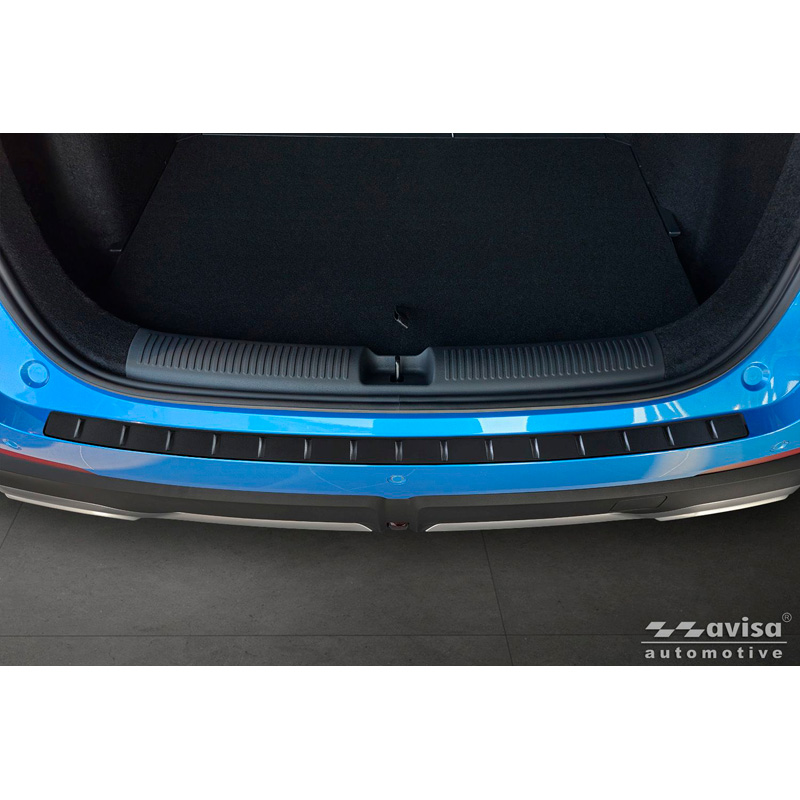 Avisa Matzwart RVS Achterbumperprotector  MG ZS II 2024- 'Ribs'