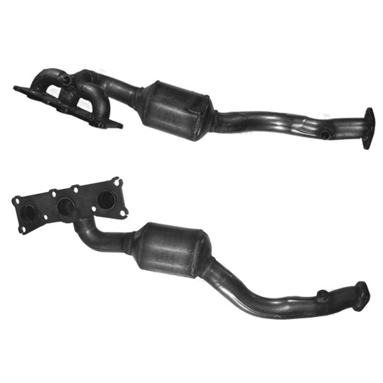 BMW 330i 3.0 (E92) Coupe (N52 eng; maniverter cyl 1-3) Magnaflow