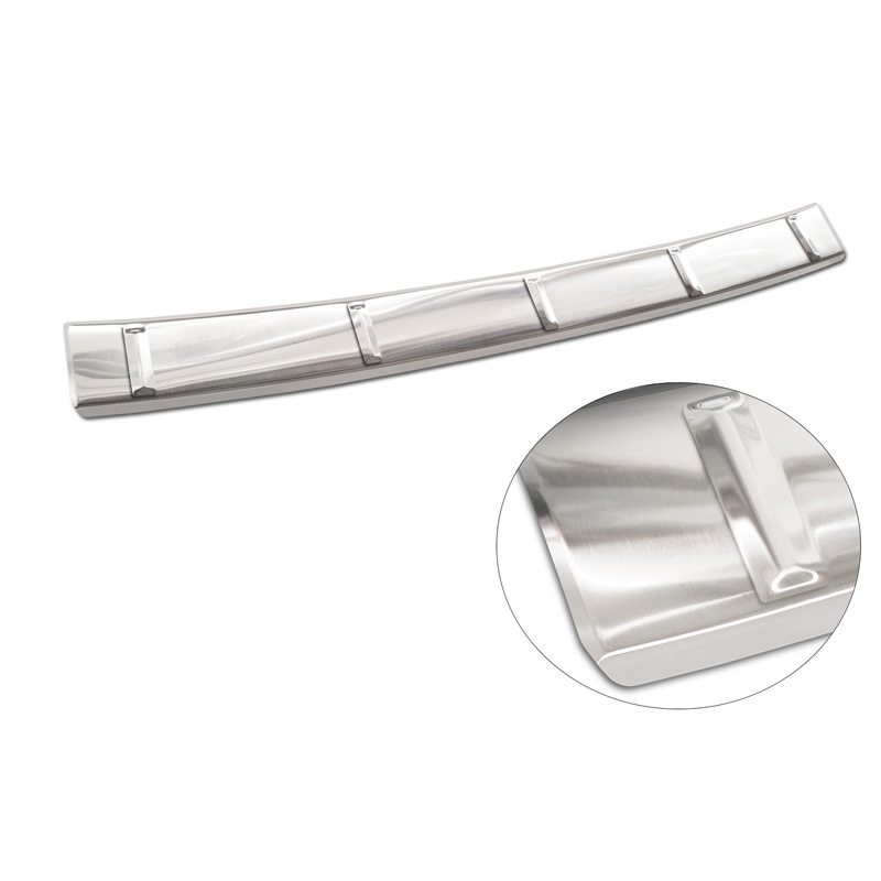 RVS Achterbumperprotector  Toyota Yaris IV 'GR' 2020- 'Ribs'