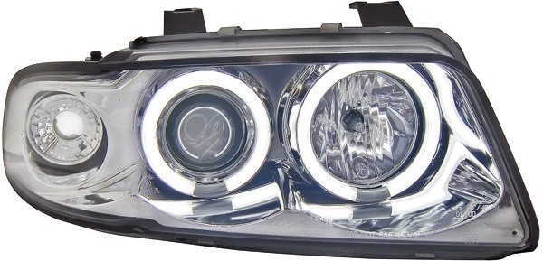 Koplampen Audi A4 B5 95-98 CCFL Angel Eyes Chroom