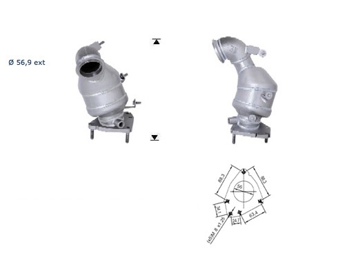 Opel SIGNUM 1.9TD CDTI DPF 1910 cc 74 Kw / 101 cv Z19DTL Magnafl