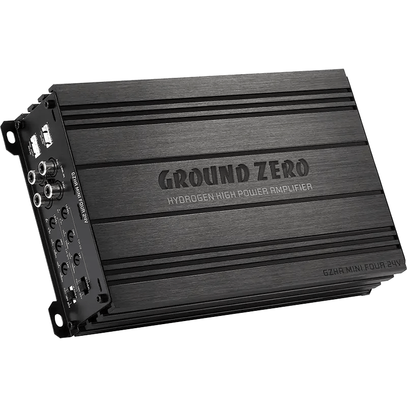 Ground Zero GZHA MINI FOUR 24V 4 Channel 24V Class D Versterker