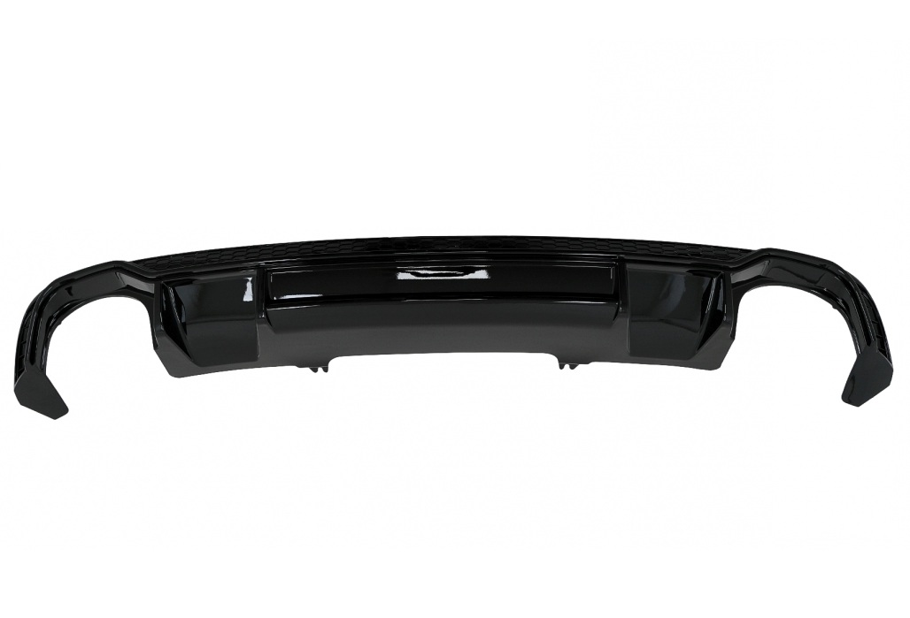 Achterbumper Diffusor Audi A4 B9 2015-2019 Edition Black
