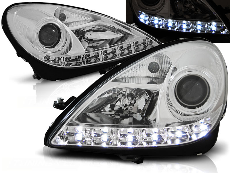 Koplampen Mercedes SLK R171 04-11 Echter DRL