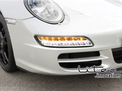 Knipperlichten LED met dagrijverlichting Porsche 997