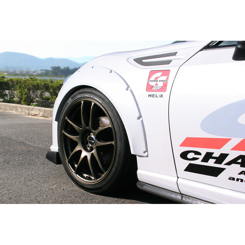 Chargespeed Spatbordverbreders  Toyota GT86 / Subaru BRZ (FRP)