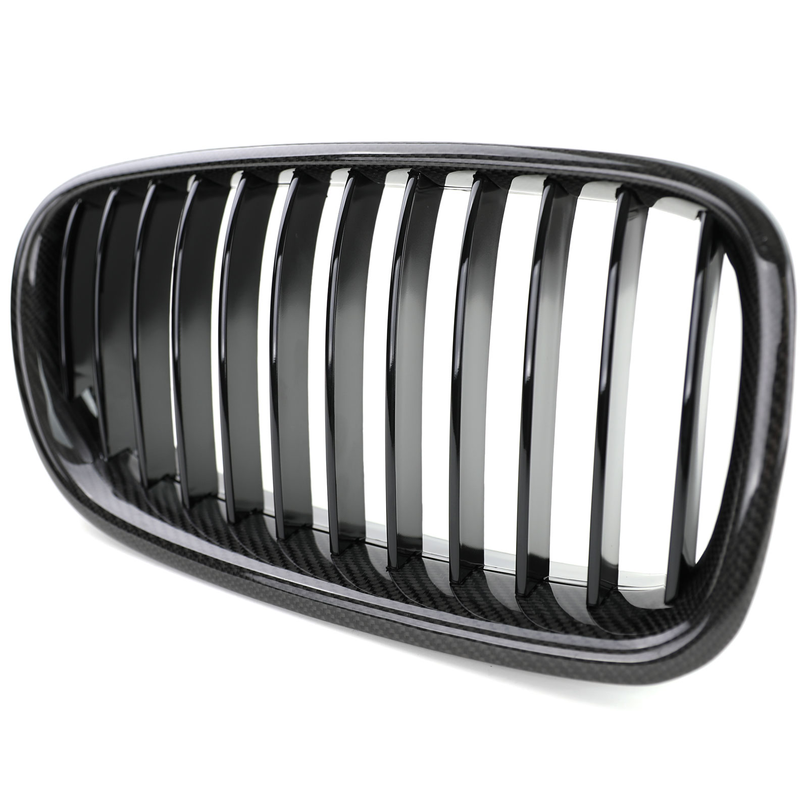 Grill Nieren BMW F10/F11 Carbon - Zwart 10-17