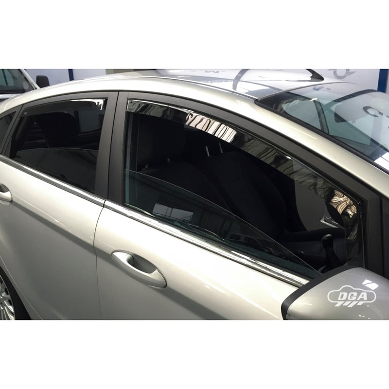 DGA Zijwindschermenset  Ford Fiësta 5-deurs 2008-2017 (4-delig)