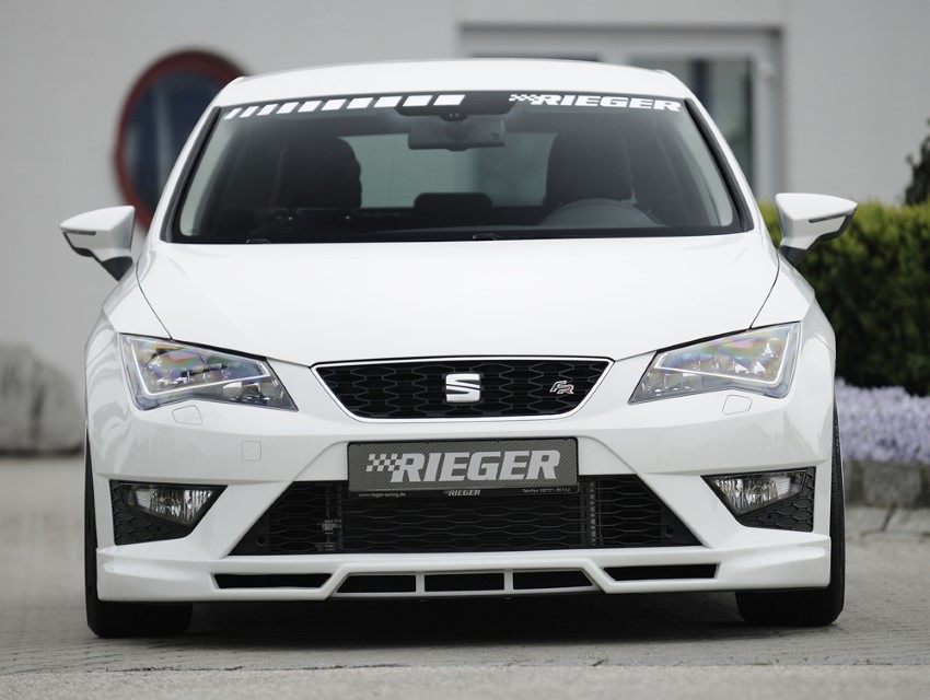 Voorspoilerlip Seat Leon F5 FR/Cupra Rieger