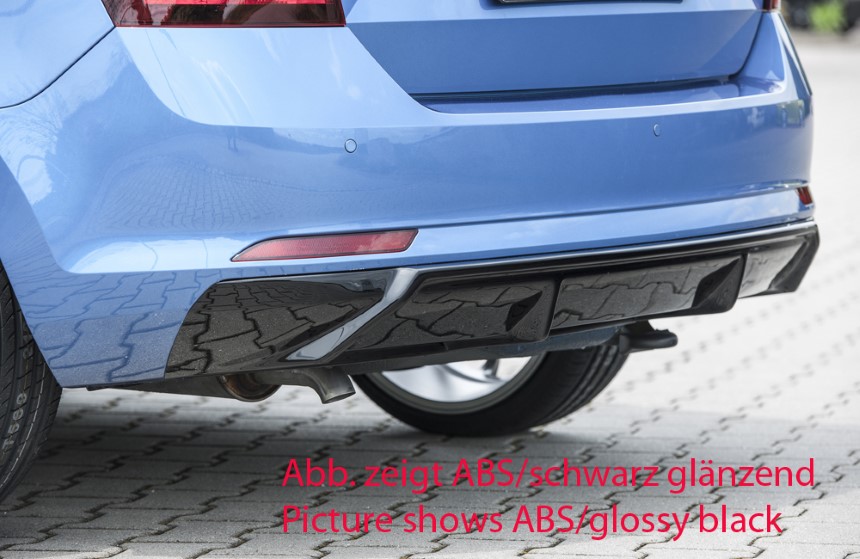 Diffuser Skoda Rapid (NH) Rieger