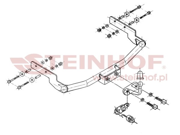 Trekhaak Citroen C15 1985-2006