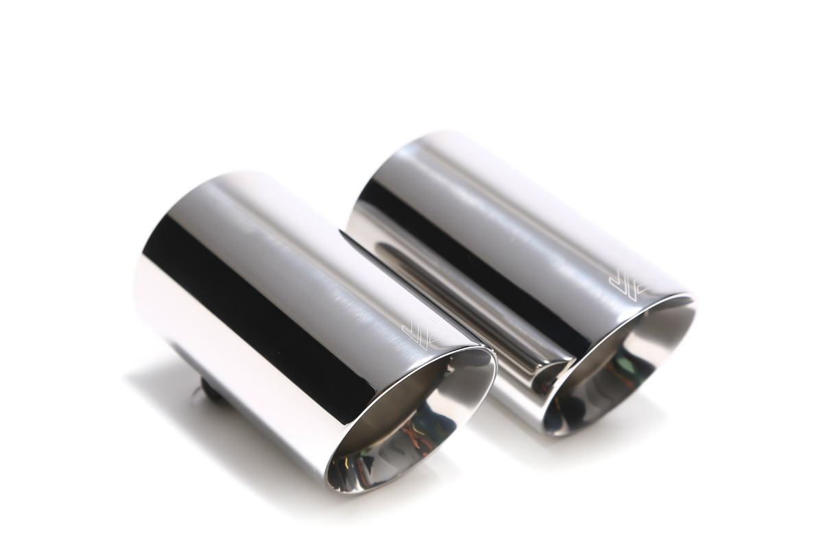 Armytrix BMW 2 Series F22 M240i (2017-) Dual Chrome silver tips