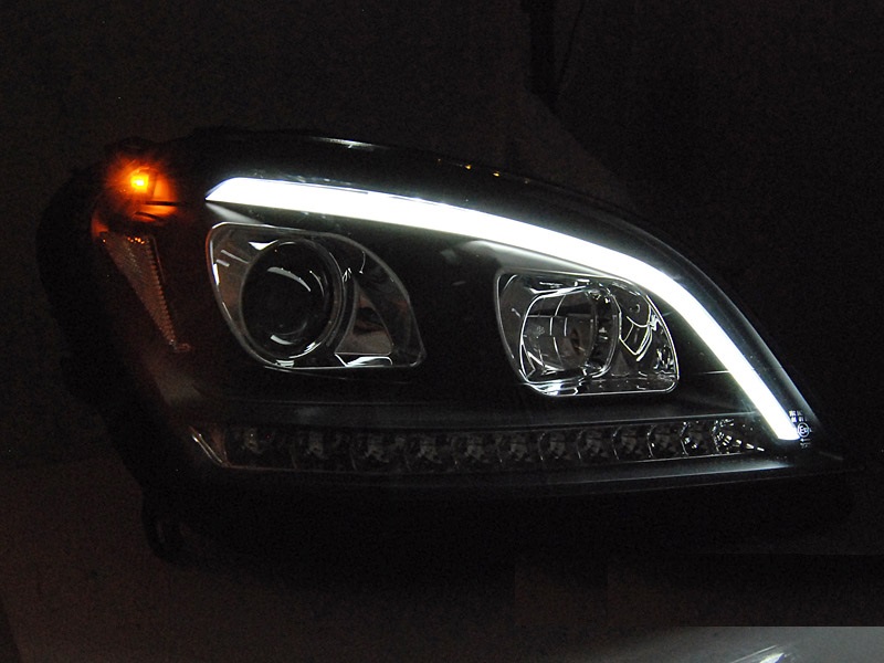 Koplampen Mercedes M-klasse W164 05-08 LED Tube