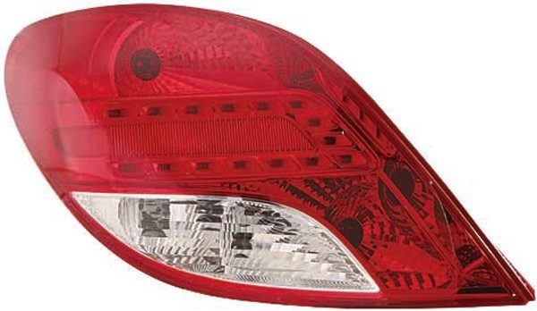 Achterlicht rechts 207 09->> LED