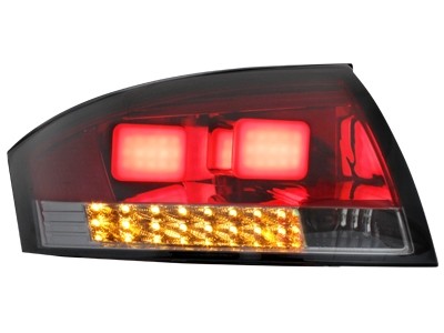 Achterlichten passend voor Audi TT 99-08 LED rood/smoke