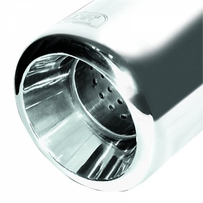 Einddemper Honda CR-V 1997-2001 RVS eindstuk 100mm Rond