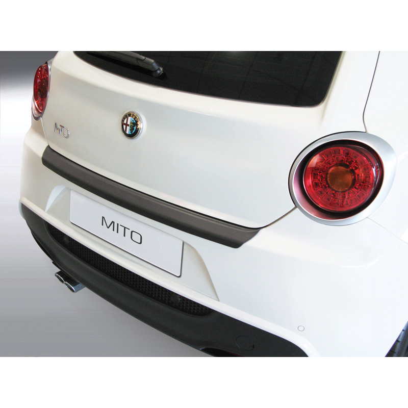 ABS Achterbumper beschermlijst  Alfa Romeo Mito 2008-2019 Zwart