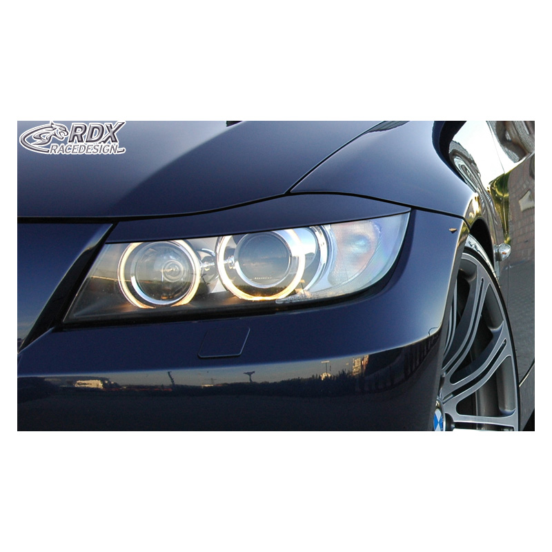 Koplampspoilers  BMW 3-Serie E90/E91 Sedan/Touring incl. Facelift (ABS)