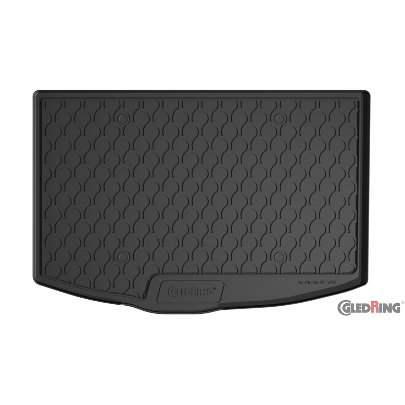 Rubbasol (Rubber) Kofferbakmat  Kia Rio (YB) 5-deurs 2017- (Lage laadvloer)