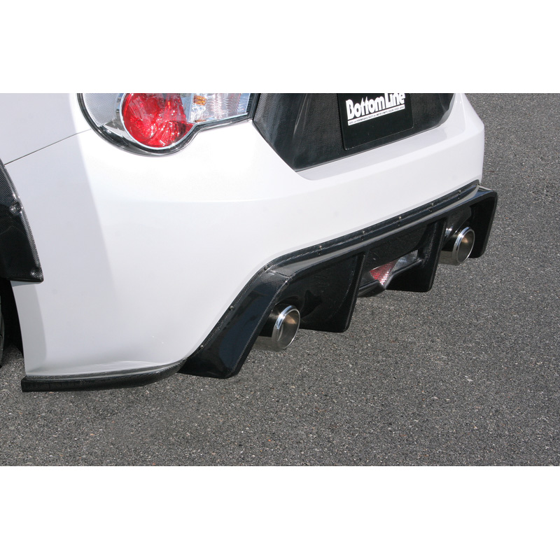 Chargespeed Achterbumper Diffuser  Toyota GT / Subaru BRZ (FRP) Type 2