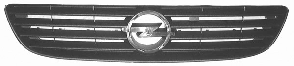 Radiator Grill ZAFIRA 99-05 ZWART