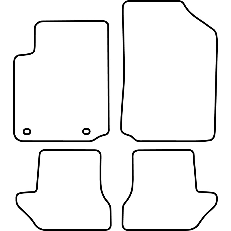 Automatten  Citroen C3 Pluriel 2002-2005