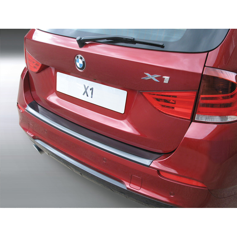ABS Achterbumper beschermlijst  BMW X1 M-Sport 2009-2015 Carbon Look