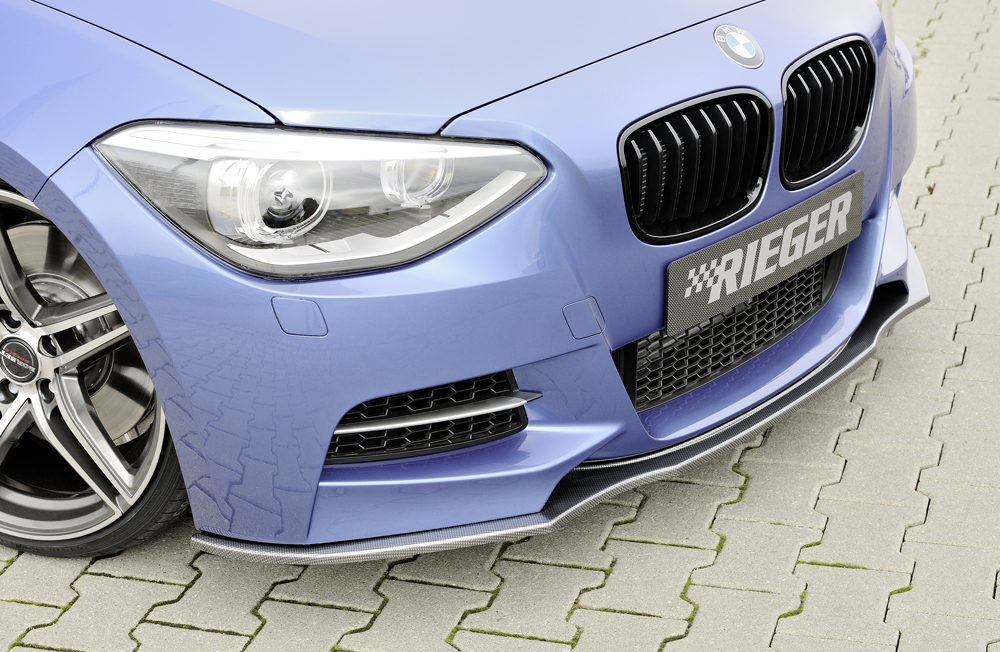 Lip voorkant BMW 1 serie Rieger