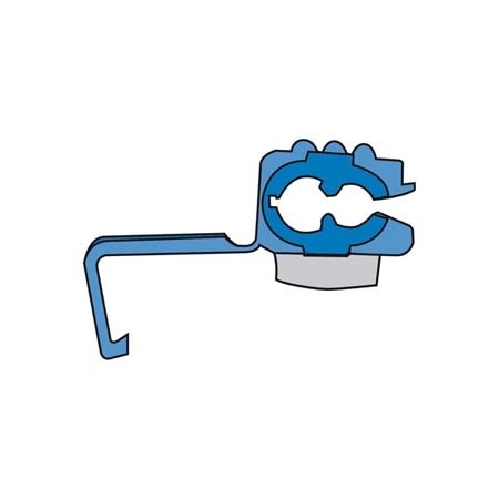 Kabelverbinders 1560 blauw 10st
