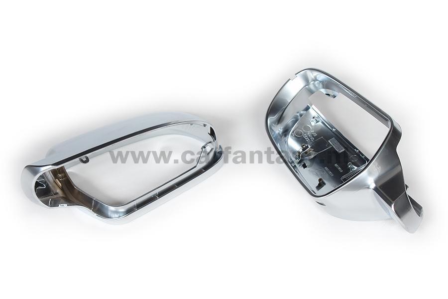 Spiegelkappen Audi A3 8P 10-15 Aluminium mat chroom