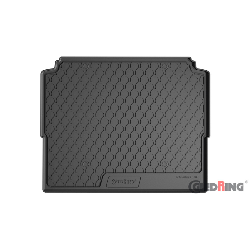 Rubbasol (Rubber) Kofferbakmat  Opel Grandland X 2017- (Lage variabele laadvloer)