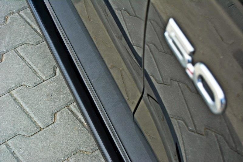 Zijskirts Diffusers Ford Mustang GT Mk6 Glanzend Zwart