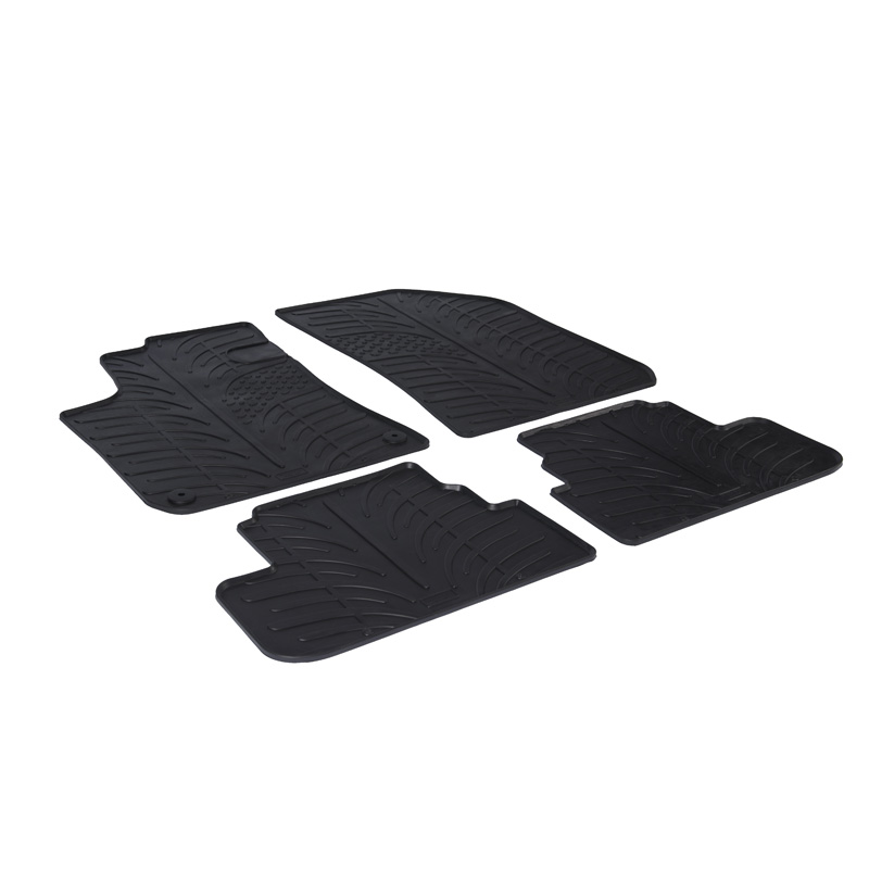 Rubbermatten  Peugeot 308 5 deurs 2013-2021 (FL profiel 4-delig + montageclips)