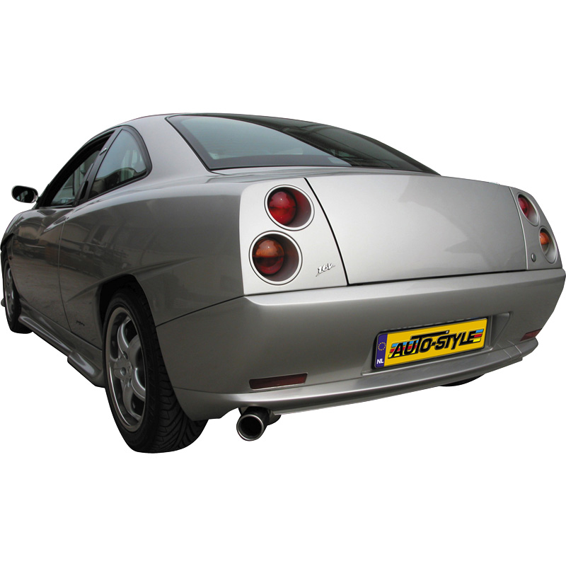100% RVS Sportuitlaat  Fiat Coupe 2.0 20v Turbo 1997- 102mm