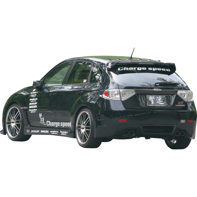 Chargespeed Achterbumper  Subaru Impreza WRX STi 2008- Type 2 (FRP)