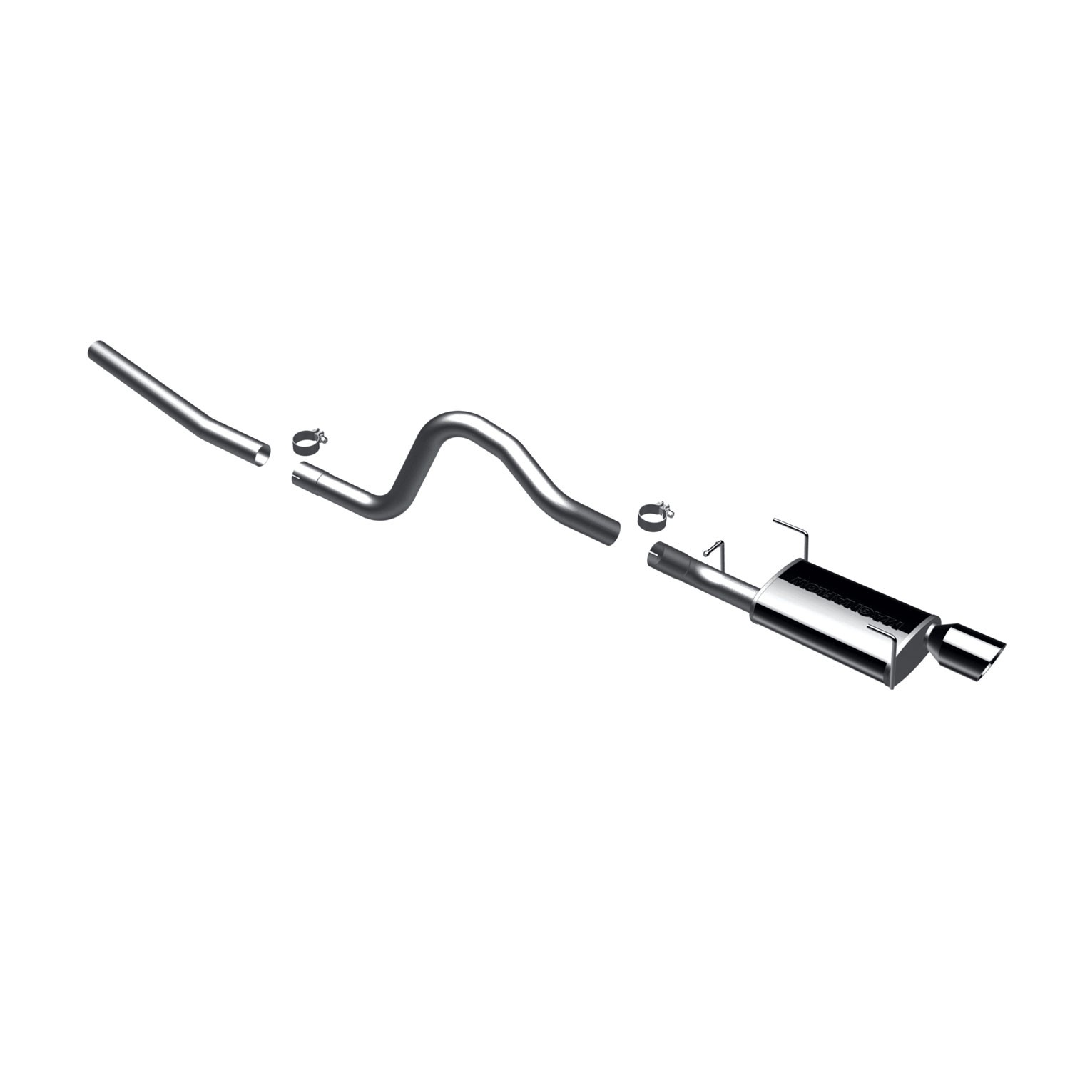 Ford Cat-Back 10 Mustang 4.0L 2.5" Single Magnaflow Cat-Back