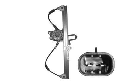 raammechanisme, 3/5 drs, incl motor, voor, links Fiat Punto, 199