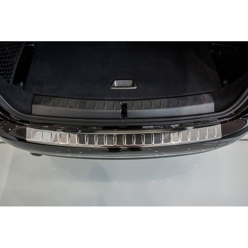 RVS Achterbumperprotector  BMW 2-Serie F46 Gran Tourer 2015- excl. M-Pakket 'Ribs'