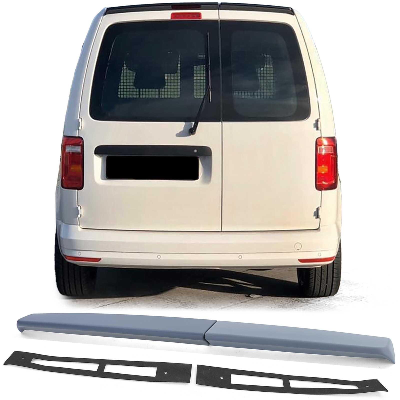 Spoiler Volkswagen Caddy met Deuren 04-15