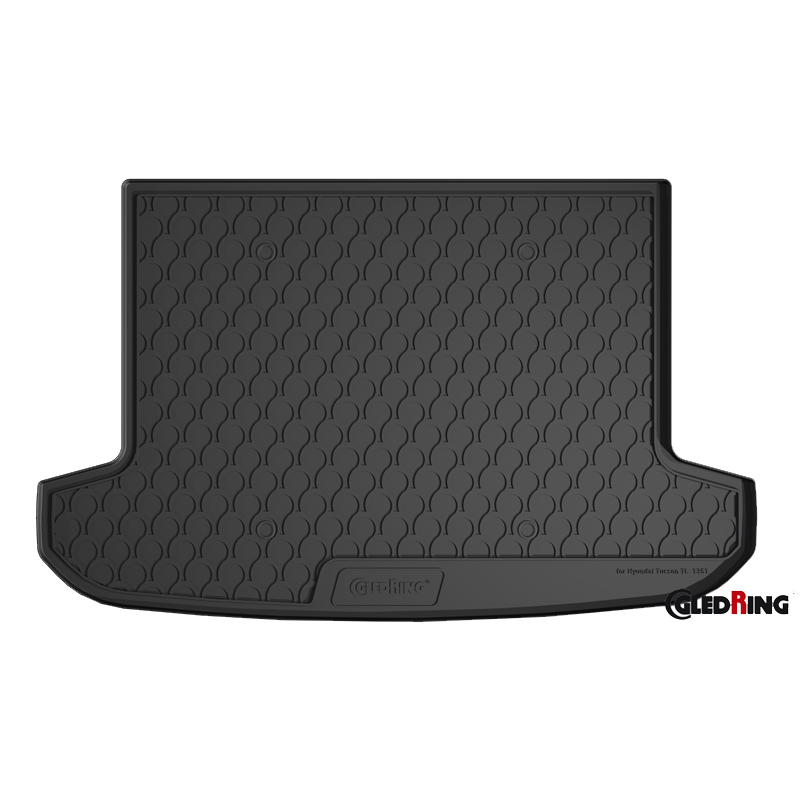 Rubbasol (Rubber) Kofferbakmat  Hyundai Tucson 2015-2018 (Hoge laadvloer)